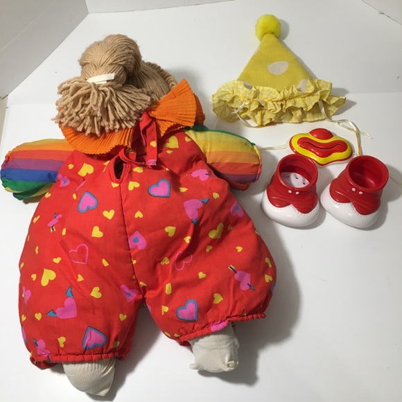 Authentic Vintage 1986 Cabbage Patch Clown Doll - Picture 7 of 12